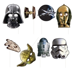 Star Wars Photo Props 8pk