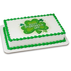 St Patrick's Day Personalizable Cake Icing