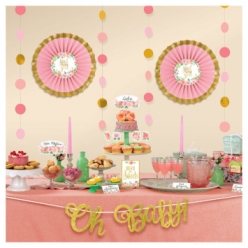 Floral Baby 23 Piece Buffet Decor Kit