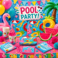 Pool Party Birthday Supplies