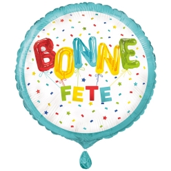 Bonne Fete 45.7cm Foil Balloon