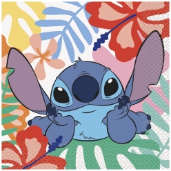 Tropical Stitch Lunch Napkins - 16 PK