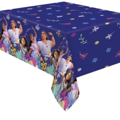 *Encanto Printed Plastic Table Cover