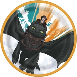 How To Train Your Dragon 4 Dessert Plates - 8pk