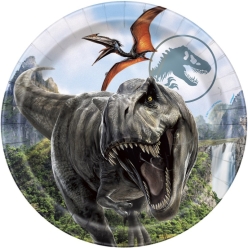 Jurassic Dinner Plates 8 Pk