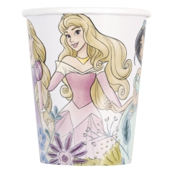 Floral Disney Princess Party Cups - 8 PK