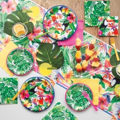 Tropical Palm Party Pack for 16