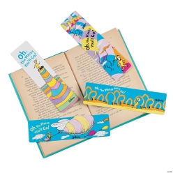 Dr. Seuss On the Places You'll Go Bookmarks-50Pk