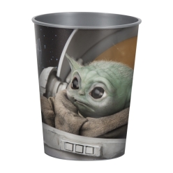 Mandalorian 16oz Hard Plastic Keepsake Cup