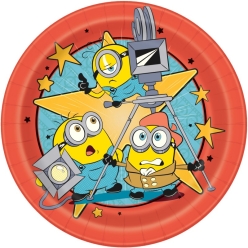 New Minions Movie Dinner Plates - 8 Pk