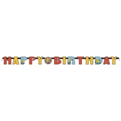 Minions 6 Foot Jointed Birthday Banner