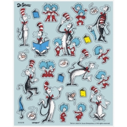 Cat in the Hat Sticker Sheets - 4 Pack