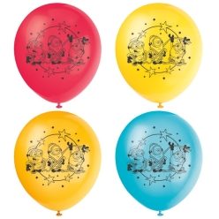 Minions New Movie Large Latex Balloons - 8 PK