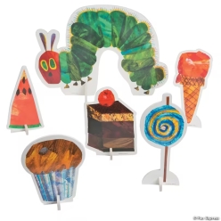 The Very Hungry Caterpillar Foam Centerpiece Set-6Pk