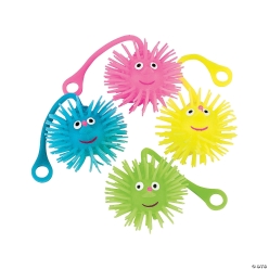 Smile Puffer Ball Yo-Yos -12 Pack