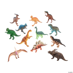 Large Vinyl Dinosaurs - 12 Pk