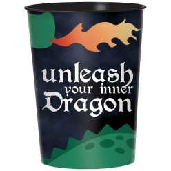 Dragon 16oz Hard Plastic Keepsake Cup