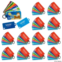 Advent Story Cardstock Cards on Ring Set-12Pk
