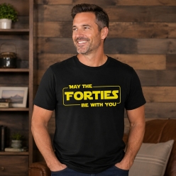 Forties Star Wars Black T-shirt