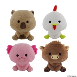 Big Head Stuffed Animal Plush Character Assortment