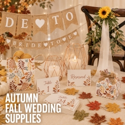 Fall Autumn Wedding Supplies
