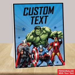 Avengers Custom Text 14
