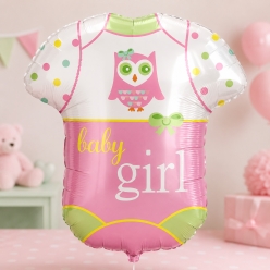 Baby Girl Owl Onesie Jumbo 24