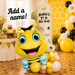 Bee 1st Personalized Airfill Balloon Column Kit