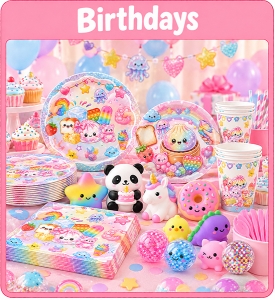birthday party supplies Canada free shipping