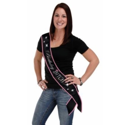 Birthday Bitch Satin Sash