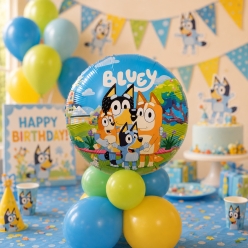 Bluey Airfill Mini Balloon Column Kit - 13pc