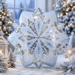 Christmas Holographic Snowflake 18