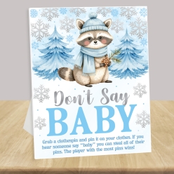 Baby it's Cold Outside Blue 14