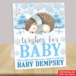Baby it's Cold Outside Blue 14