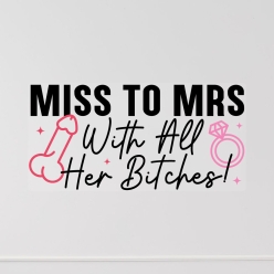 Miss to Mrs With Her Bitches 12