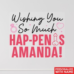 So Much HapPenis Personalized 12