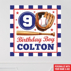 40% OFF: Baseball Birthday Personalized 12