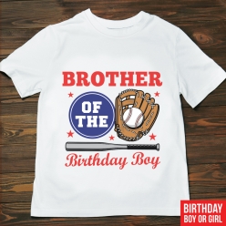 55% OFF: Baseball Brother T-shirt- All Sizes