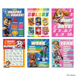 PAW Patrol Classroom Basic Skills Posters-6Pk