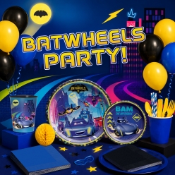 Batman Batwheels Birthday Party Supplies