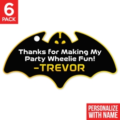 Batwheels PERSONALIZED Thank You Tags - 6 Pk