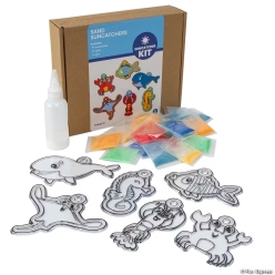 Beach Buddies Suncatcher Sand Art Craft Kit