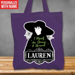Premium XL Personalized Beetlejuice Lydia Tote