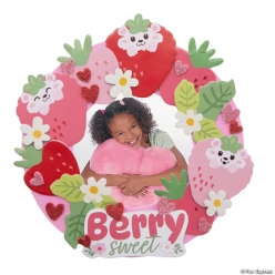 Berry Sweet Picture Frame Magnet Craft Kit-12Pk