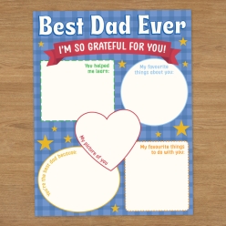 Best Dad Ever Activity Sheet