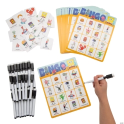 SpongeBob SquarePants Dry Erase Bingo Game for 24