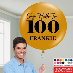 60% OFF: Hello to 100 Custom Name & Colour 24