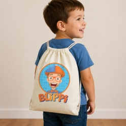 Blippi Drawstring Backpack