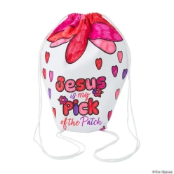 Religious CYO Drawstring Backpacks-12Pk
