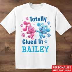 Blues Clues Clued In Personalized T-shirt